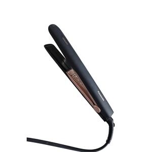 Panasonic Flat Iron Hair Straightener Nanoe Care EH-HS0E Black Salon Ceramic